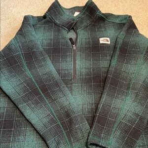 The North Face Green Fleece Pullover